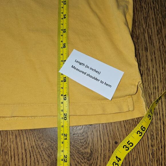 Madewell Gold Raglan Tee - Picture 8 of 9